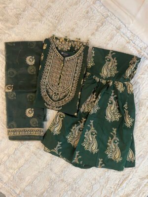 Organza Cotton Gharara